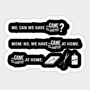 At Home Meme Sticker